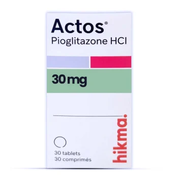 Actos 30mg 30 Tablets