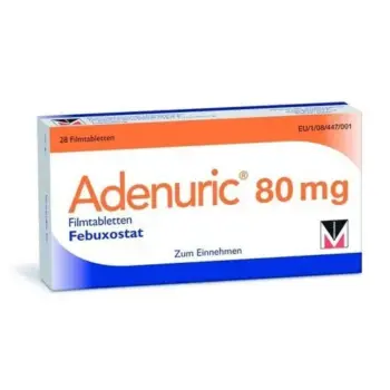 Adenuric 80mg 28 Tablets