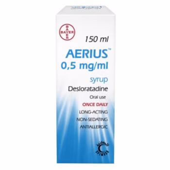 Aerius 0.5mg Syrup 150ml