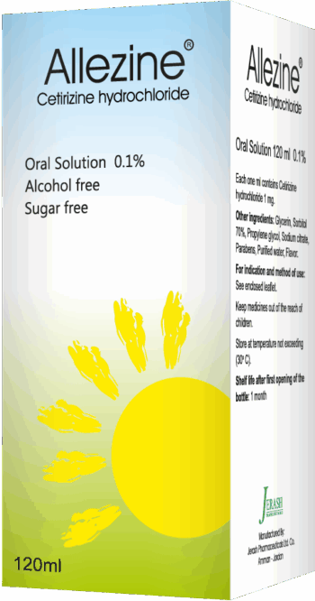 Allezine 0.1% Syrup 120ml
