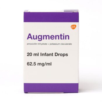 Augmentin 62.5mg/ml Infant Drops 20ml
