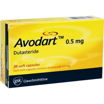 Avodart 0.5mg 30 Soft Capsules