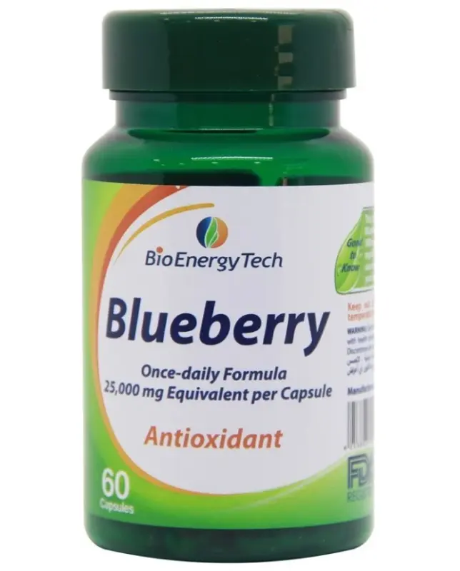 Bio Energy Blueberry 60 Capsules