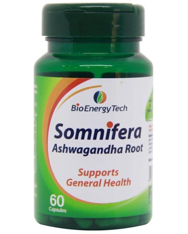 Bio Energy Somnifera /Ashwagandha 60 Capsules