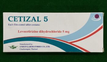 Cetazal 5mg 30 Tablets