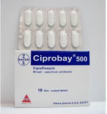 Ciprobay 500mg 10 Tablets