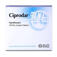 Ciprodar 500mg 10 Tablets