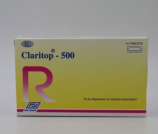 Claritop 500mg 14 Tablets Claritop 500mg 14 Tablets