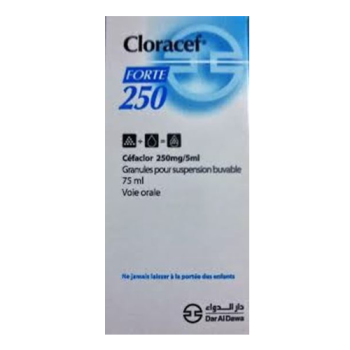 Cloracef 250mg 75ml Suspension