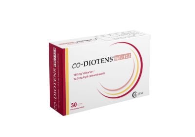 Co Diotens 30 Tablets Co Diotens 160/12.5mg 30 Tablets