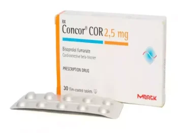 Concor 2.5mg 30 Tablets