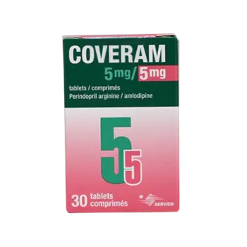 Coveram 5mg/5mg 30 Tablets