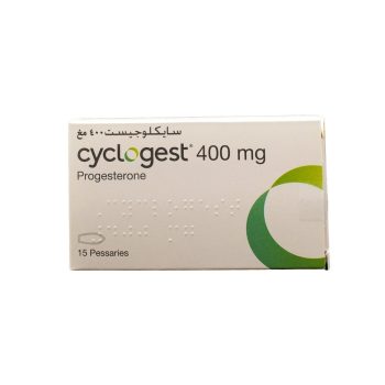 Cyclogest 400mg 15 Suppositories