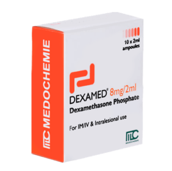 Dexamed 8mg IV/IM Inj 10 Ampoules