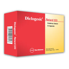 Diclogesic Retard 100mg 12 Capsules