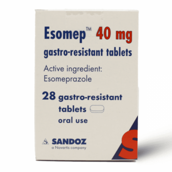 Esomep 40mg 28 Tablets