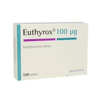 Euthyrox 100mcg 100 Tablets