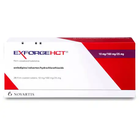 Exforge HCT Exforge HCT10/160/25mg 28 Tablets