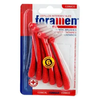 Foramen Interdental Conical Toothbrush