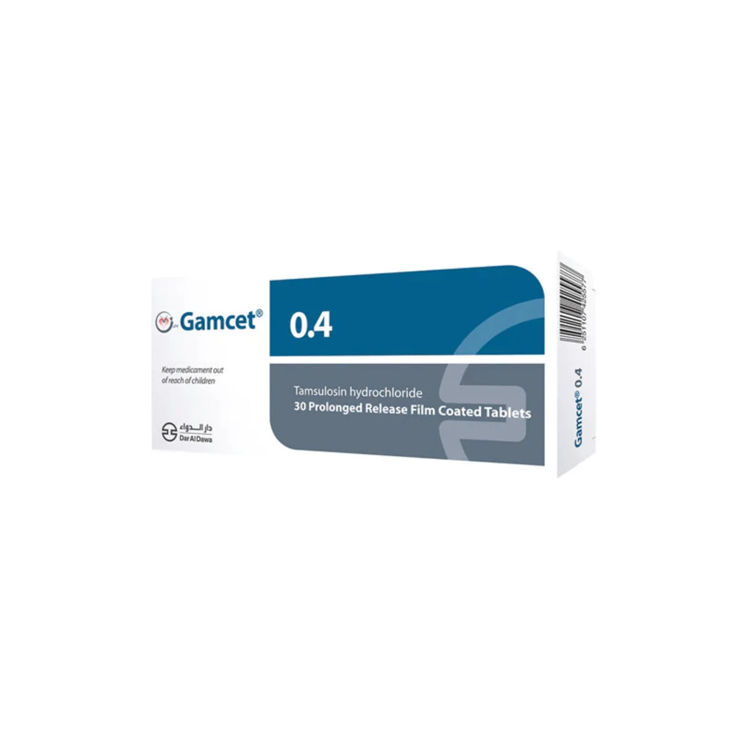 Gamcet 0.4mg 30 Tablets Gamcet 0.4mg 30 Tablets