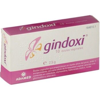 Gindoxi 2.5g 10 Vaginal Ovules