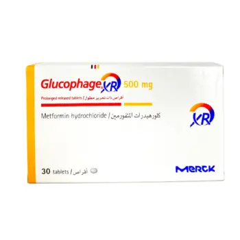 Glucophage XR 500 mg 30 Tablets