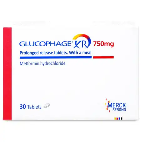 Glucophage XR 750mg 30 Tablets Glucophage XR 750mg 30 Tablets