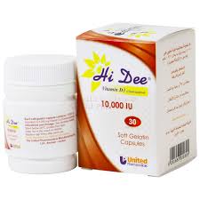 Hi Dee Vitamin D3 10,000 IU 30 Capsules