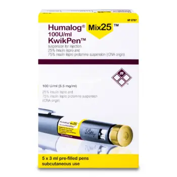 Humalog Mix 25 5 x 3ml