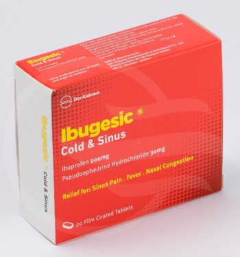 Ibugesic Cold & Sinus 20 Tablets