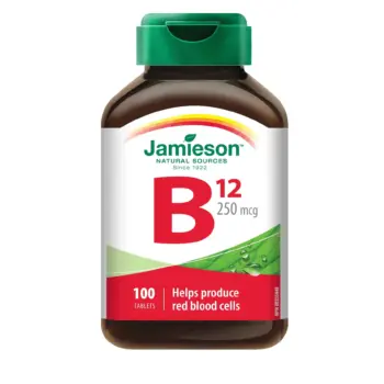 Jamieson Vitamin B12 250mcg 100 tablet