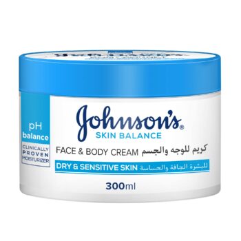 Johnsons Skin Balance Face & Body Cream 300ml