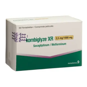 Kombiglyze XR 2.5/1000mg 56 Tablets