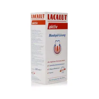 Lacalut Active Alchol Free Mouthwash 300mL
