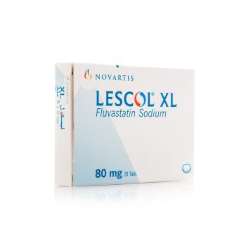 Lescol XL 80mg 28 Tablets