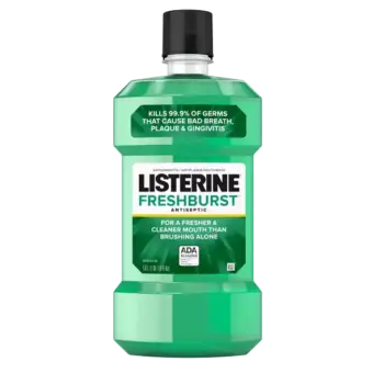 Listerine Cool Mint Mouthwash 250ml Green