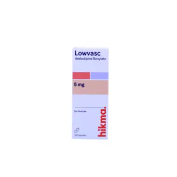Lowvasc 5mg 28 Capsules