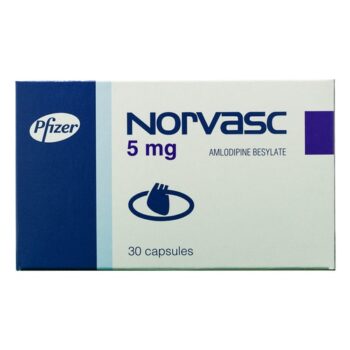 Norvasc 5mg 30 Capsules