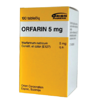 Orfarin 5mg 100 Tablets