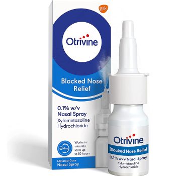 Otrivin 0.1% Metered-dose Nasal Spray 10ml