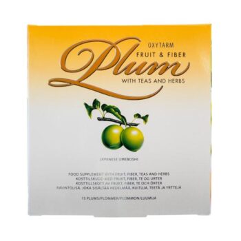Oxytarm Fruit And Fiber Plum 15 Pcs