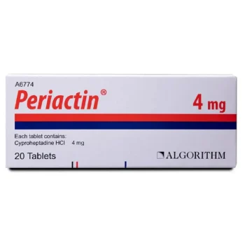 Periactin 4mg 20 Tablets