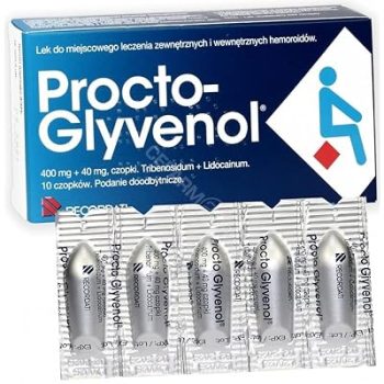 Procto Glyvenol 10 Suppositories