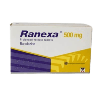 Ranexa 500mg 60 Tablets