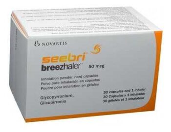 Seebri Breezhaler 50 Mcg 30 Inhalation Hard Capsules With Hand Haler