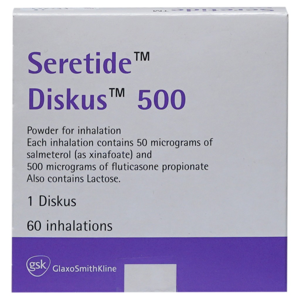 Seretide Diskus Seretide Diskus 50/500mcg 60 Doses