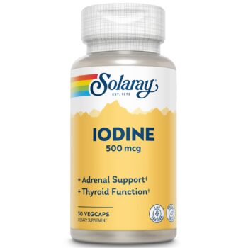 Solaray Iodine 500mcg 30 Capsules