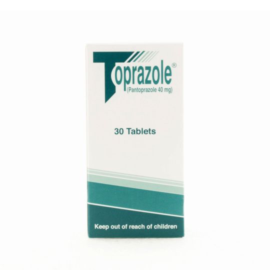 Toprazole 40mg 30 Tablets Toprazole 40mg 30 Tablets