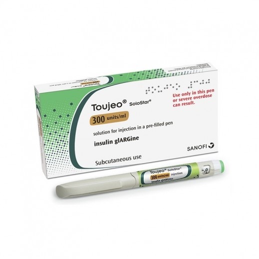 Toujeo Solostar Insulin Pen 3 Pcs Toujeo Solostar 300 Unit/ml Insulin Pen 3 Pcs