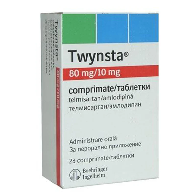 Twynsta 80 10mg 28 Tablets Twynsta 80/10mg 28 Tablets